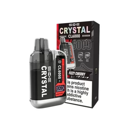 SKE Crystal CL6000 Fizzy Cherry Pod Kit - Nicotine Strength#20mg