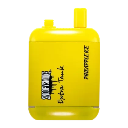Pineapple Ice Snoopy Smoke Extra Tank +15000 Puffs - Nicotine#Single>10 Pack~Size#50mg (1A94FC)