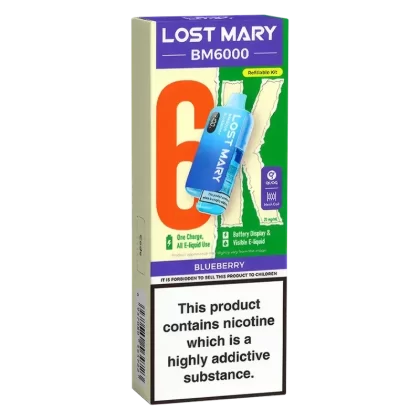 Lost Mary BM6000 Blueberry Prefilled Pod Kit