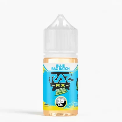 Raz RX Salt Blue Raz Batch 30mL – Blue Raspberry 50/50 VG/PG - Vape Product, Vape Product (2B973C)
