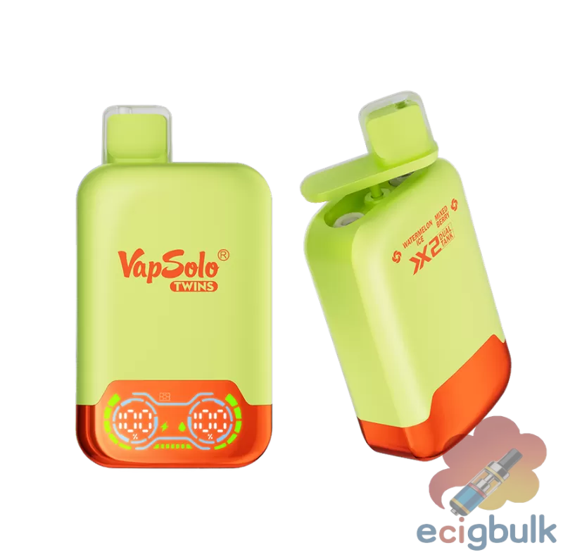 Vapsolo Twins 20000 Puffs Dual Flavor Disposable Vape with Smart Screen - Image 2