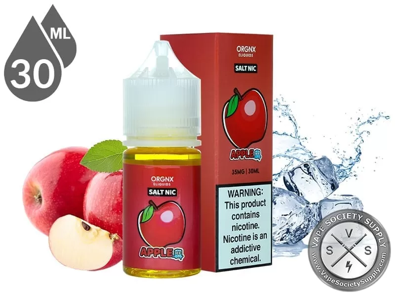Apple Ice By ORGNX Salt Nic 30ml