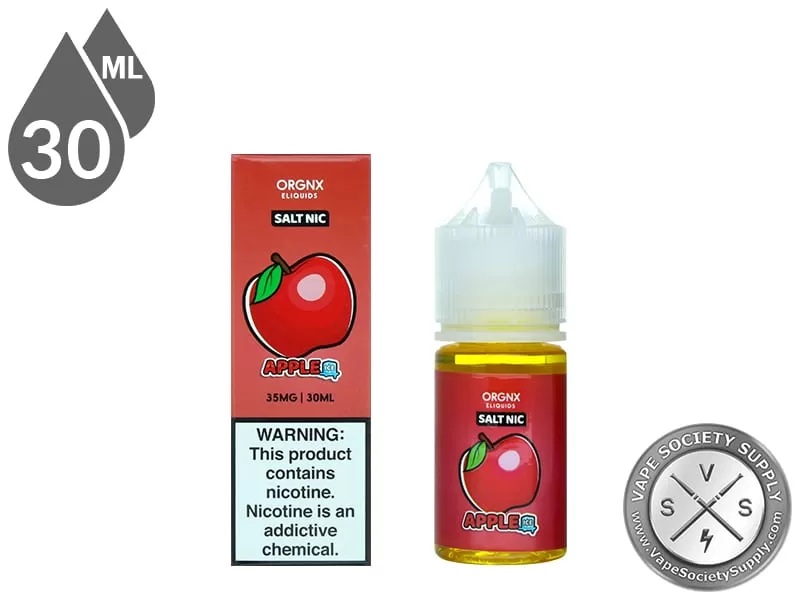 Apple Ice By ORGNX Salt Nic 30ml - Image 2