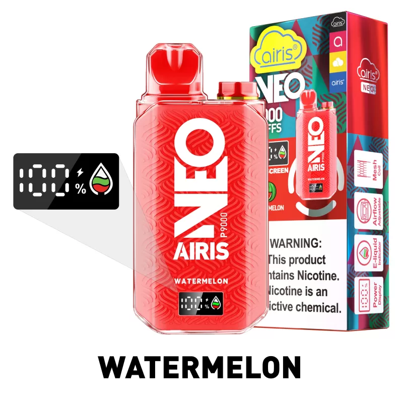 Airis NEO P9000 Disposable Vape - Strawberry Banana - Image 3