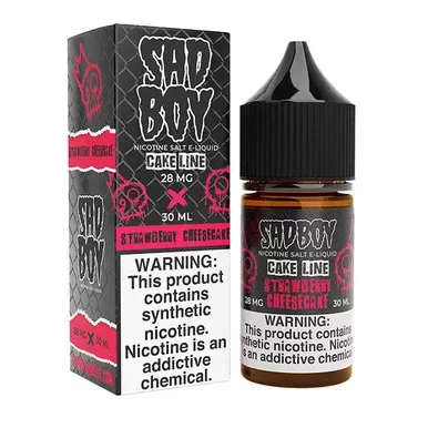 Strawberry Cheesecake Sadboy Salts 30mL