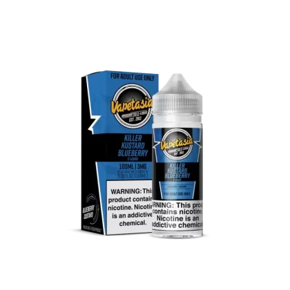 Vapetasia Killer Kustard Blueberry Vape e-Liquid 100mL - Vape Product, Vape Product (804DFA)