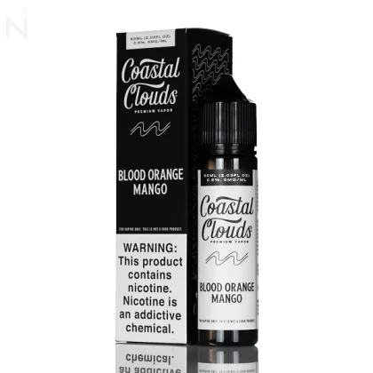 Coastal Clouds E-Liquid - Blood Orange Snow Cone (Blood Orange Mango) - 60mL