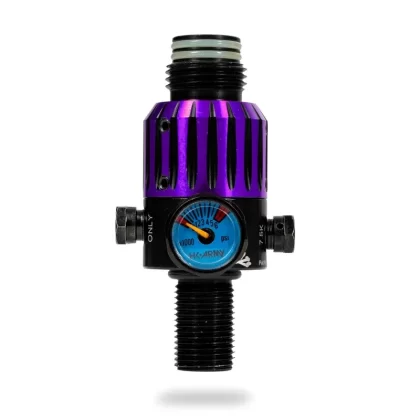 AEROLITE ELITE PRO REG – NOVA – PURPLE/BLACK | output pressure 450-650psi | HK Air Tank Regulator