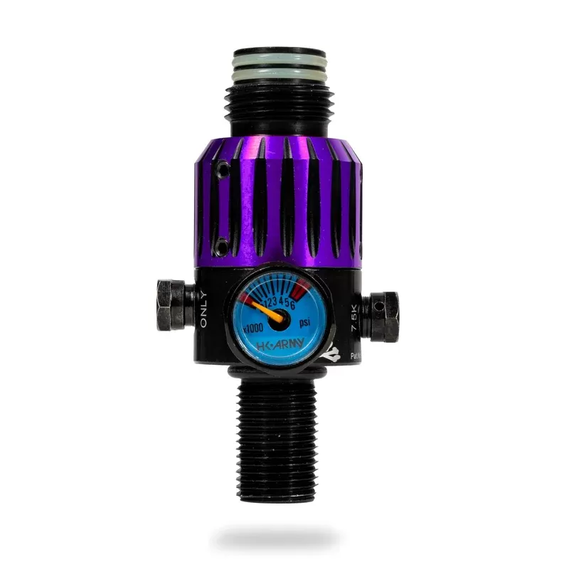 AEROLITE ELITE PRO REG – NOVA – PURPLE/BLACK | output pressure 450-650psi | HK Air Tank Regulator
