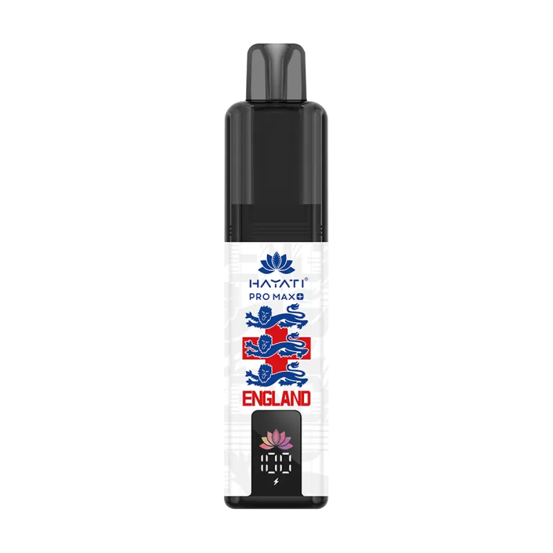 Hayati Pro Max+ 6K World Cup Edition - England - Strawberry Raspberry Ice - Vapeshop Co