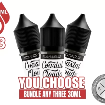 Coastal Clouds Salt Bundle 3x30ml (90ml)