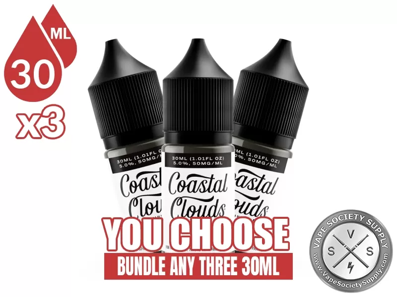 Coastal Clouds Salt Bundle 3x30ml (90ml)