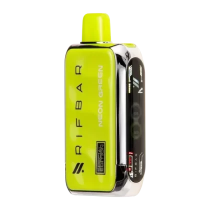 Neon Green Rifbar Turbo-X 25k - Nicotine#50mg~Size#Single>5 Pack