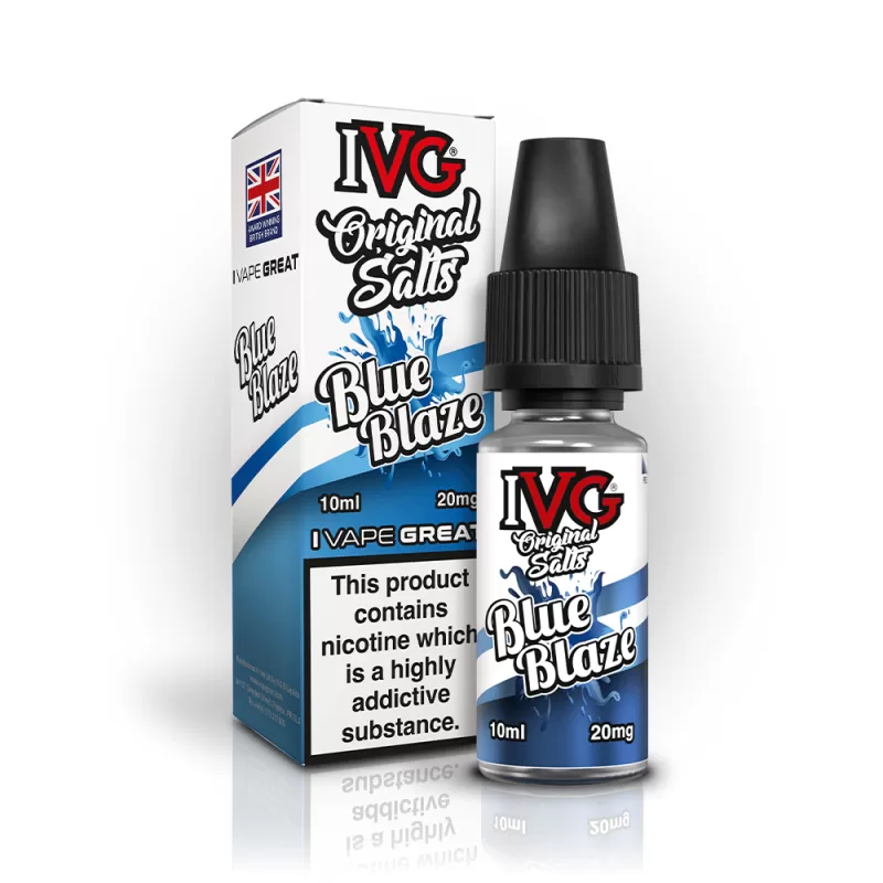IVG Original Salts Blue Blaze Nic Salt E-Liquid - 20mg