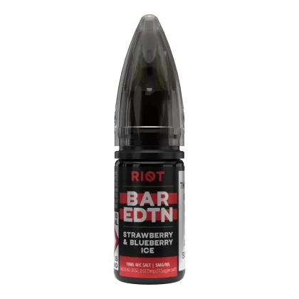 Strawberry Blueberry Ice Nic Salt By Riot Squad BAR EDTN - 5mg