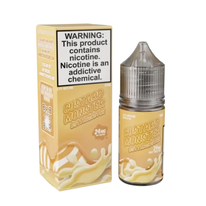 Custard Monster Salt - Butterscotch - 30ML E-Liquid - 24MG