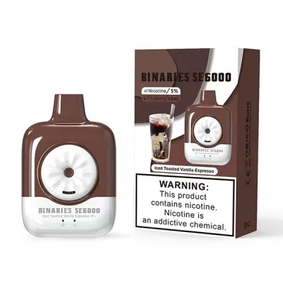 Horizontech Binaries SE6000 Iced Toasted Vanilla Espresso Disposable