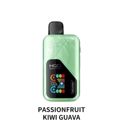 HQD Click Plus 30000 – Passionfruit Kiwi Guava - Vape Store