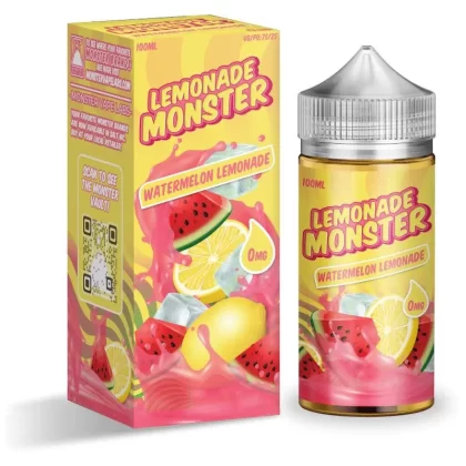Lemonade Monster Premium E-Liquid 100ml - Pink Lemonade / 3mg