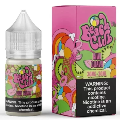 Kiwi Guava Nicotine Salt by Beach Club - Size#30ml~Nicotine#30MG>50MG