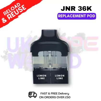 Lemon Lime JNR Ace 36K REFIL PODS PACK