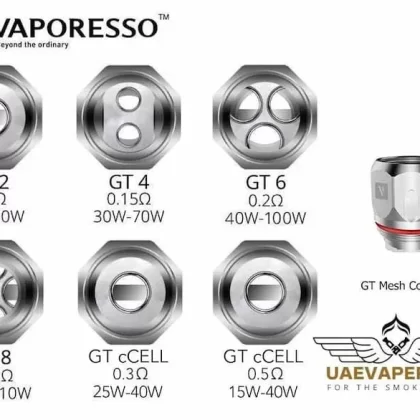 Vaporesso GT Coils Buy Coil 3pcs Best Online Vape Shop UAE
