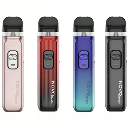 Smok Novo Master Pod Kit 1000mAh - Colour#Black Carbon Fiber>Black Gun Metal (Leather Series)>Cyan (Leather Series)>Cyan Blue (Leather Series)>Green Black>Matte Black (Leather Series)>Pink B