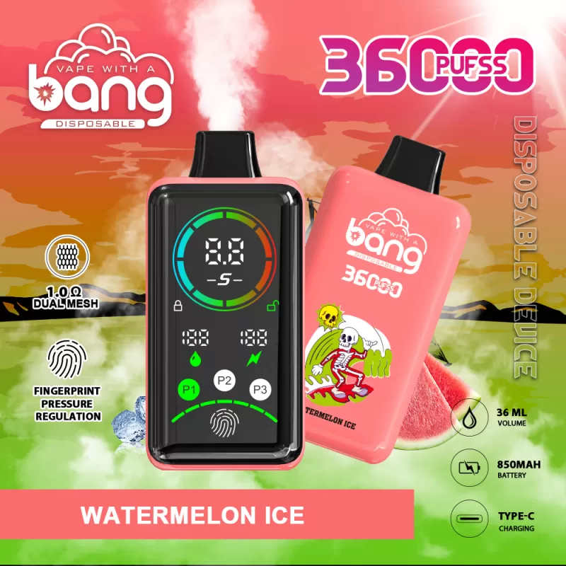 Bang Power 36K Adjustable-Power Disposable Vape - Vapeq10 - Image 2