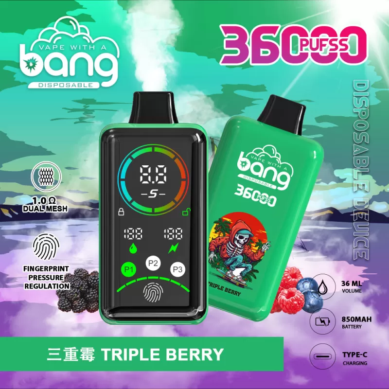 Bang Power 36K Adjustable-Power Disposable Vape - Vapeq10 - Image 3