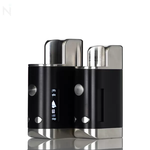Khonsu SBS DNA60C Box Mod - Khonsu SBS - Black/Stainless Steel