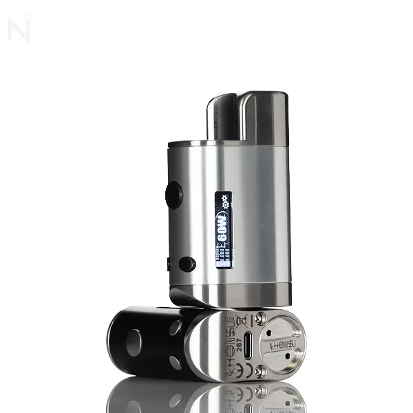Khonsu SBS DNA60C Box Mod - Khonsu SBS - Black/Stainless Steel - Image 3
