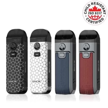Smok Nord 4 80W Pod Kit [CRC Version] - Fluid Black Grey