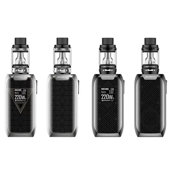 Vaporesso Revenger GO 220W Starter Kit with NRG Tank (5ML-5000mAh) - Black