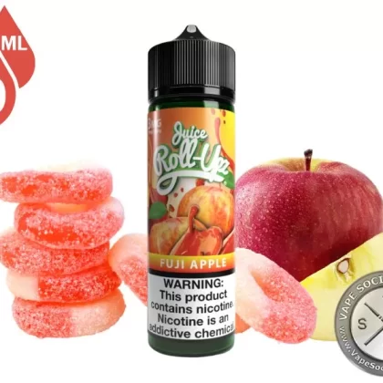 Fuji Apple by Juice Roll Upz 60ml - Vape Product, Vape Product (F439EB)