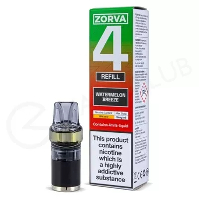 Watermelon Breeze Zorva 4 Prefilled Pods - Ecigpremium