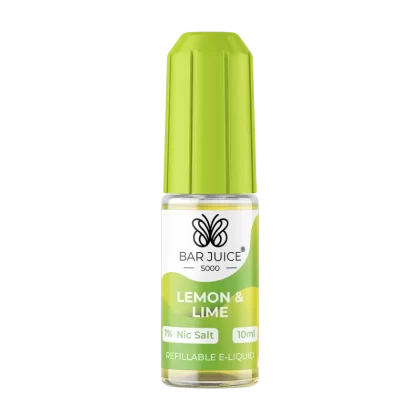 Lemon and Lime Nic Salt by Bar Juice 5000 - 20mg - Vape Product (2B1AC2)