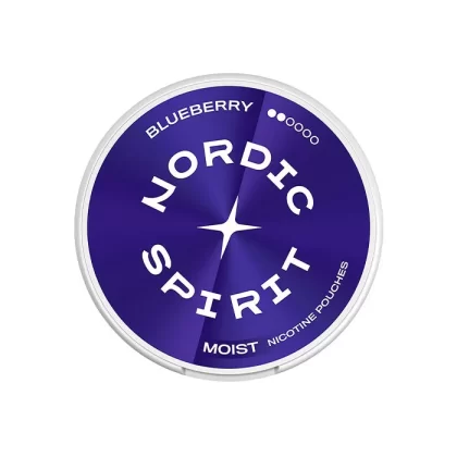 Nordic Spirit Blueberry Nicotine Pouches - Strong - 9mg