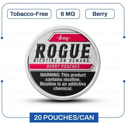Buy Rogue Berry Flavored Nicotine Pouch Online | Fast Shipping