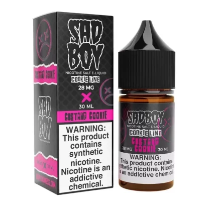 Sadboy Salt Cookie Line Custard Cookie eJuice - Vape Product; Vape Product, Vape Product (50438D)