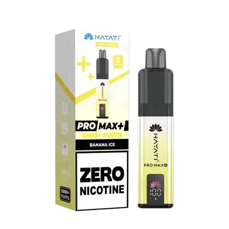 Hayati Pro Max Plus 6000 Zero Nicotine Pod Kit - Blueberry Cherry Cranberry - Image 2