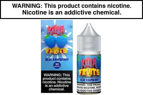 BLUE RASPBERRY BY KILLA FRUITS SALT 30ML - Vapejuice