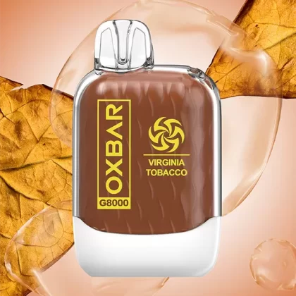 OXVA OXBAR Virginia Tobacco G8000 Disposable Pod 8000 PUFFS