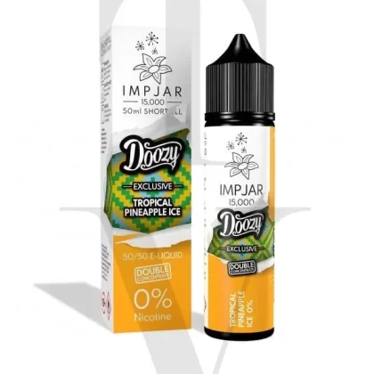 IMP JAR X DOOZY EXCLUSIVE TROPICAL PINEAPPLE ICE 50ML SHORTFILL E-LIQUID