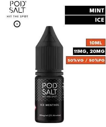 Ice Menthol Nic Salt E Liquid by Pod Salt Core - 20mg