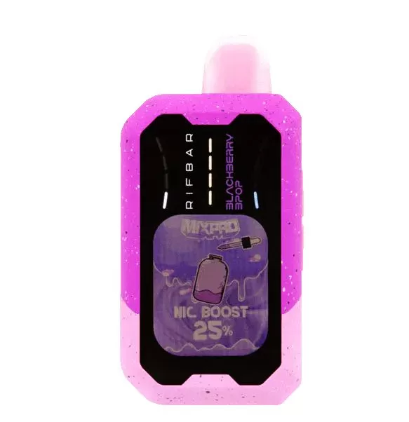 Rifbar Mixpro 40K Rechargeable Disposable Vape (40,000 Puffs) - Pink Slushy / 50 mg - Image 3