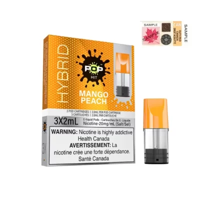 POP HITS HYBRID PODS – MANGO PEACH