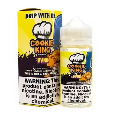 DVNK Cookie King 100mL - Bottle Size#100mL>0mg>3mg>6mg