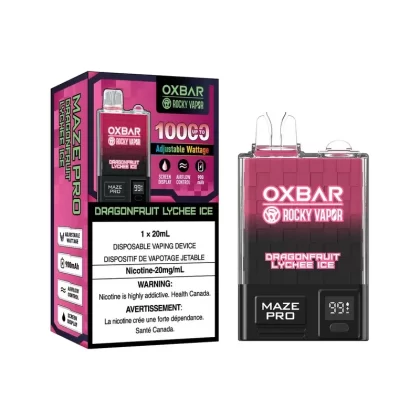 Oxbar Maze Pro -Dragon Fruit Lychee Ice – 10000 Puffs