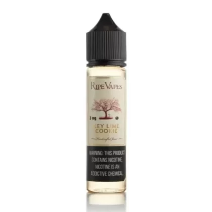 Key Lime Cookie E-Liquid by Ripe Vapes Handcrafted Joose - Size#60ml~Nicotine#0MG