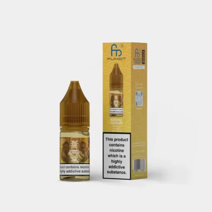 Banana Custard - Choose Nicotine Strength#Fumot® Nic Salts > 10ml > Nic 10mg>Fumot® Nic Salts > 10ml > Nic 20mg